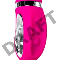 Вибратор JOS PILO с WOW-режимом, силикон, розовый, 20 см