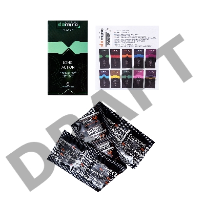 Презервативы Luxe  DOMINO CLASSIC Long action 6 шт, 18 см