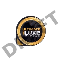 Презервативы Luxe BLACK ULTIMATE Реактивный Трезубец (Шоколад)