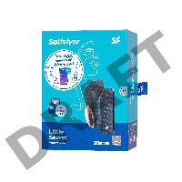 Вибромассажер Satisfyer LITTLE SECRET, силикон, чёрный, 8 см