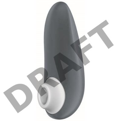 Бесконтактный клиторальный стимулятор Womanizer Starlet 3 серый