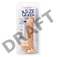 Телесный фаллоимитатор Size Queen 8 - 25,5 см.