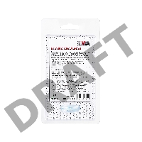 Анальная втулка TOYFA, акрил, голубой, 8 см, Ø 2,8 см