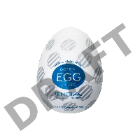 Нереалистичный мастурбатор TENGA №17 Sphere, TPE, белый, 6,1 см