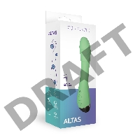 Вибратор Altas, цвет салатовый (SOLAR) (One Size)