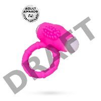 Эрекционное кольцо на пенис TOYFA  A-Toys Nevy, силикон, розовый, Ø 2,5 см
