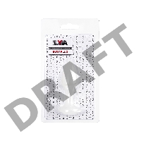 Анальная втулка TOYFA, акрил, белый, 8 см, Ø 2,8 см