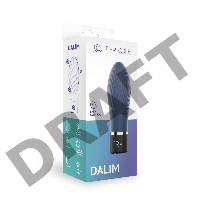 Мини вибратор Dalim, цвет тихоокеанский синий (SOLAR) (One Size)
