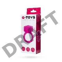 Эрекционное кольцо на пенис TOYFA  A-Toys Nevy, силикон, розовый, Ø 2,5 см