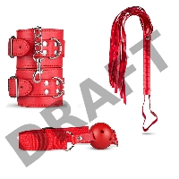 Красный БДСМ-набор Crimson Dream