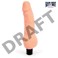Фаллоимитатор с вибрацией REALISTIC COCK VIBE, L 195 мм D 37 мм
