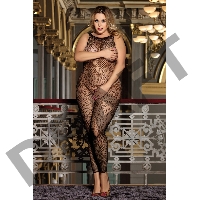 Костюм-сетка Candy Girl Chardonnay черный, 2XL