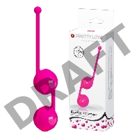 PrettyLove Kegel Tighten Up III, вагинальные шарики на сцепке