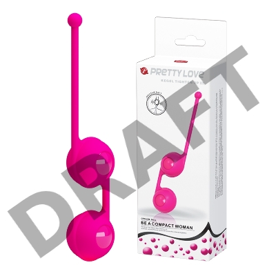 PrettyLove Kegel Tighten Up III, вагинальные шарики на сцепке