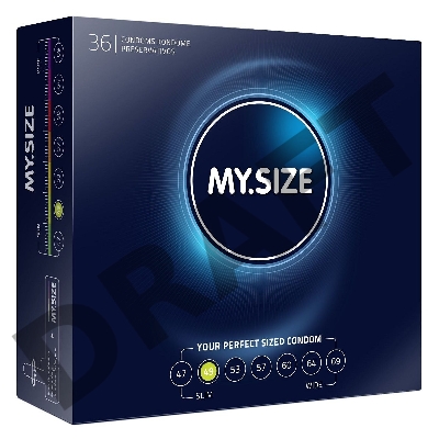 Презервативы MY.SIZE размер 49 - 36 шт.