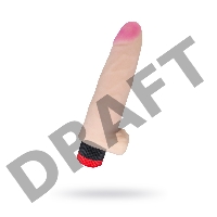 Вибромассажёр-реалистик COCK NEXT LoveToy, TPR, телесный, 17 см
