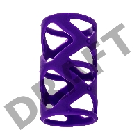 Насадка на пенис TOYFA A-Toys, силикон, фиолетовый, 7,5 см