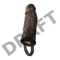 Насадка Toyfa XLover, для увеличения размера с кольцом, TPE, черная, 14,5 см