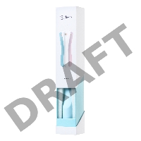 Вибратор, Sirens, Venus, силикон, голубой, 22 см