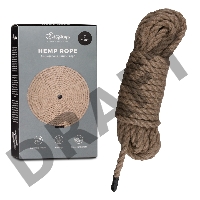 Пеньковая веревка для связывания Hemp Rope - 5 м.