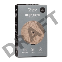 Пеньковая веревка для связывания Hemp Rope - 5 м.