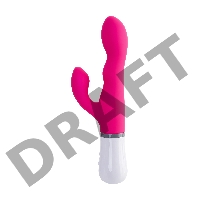Вибратор LOVENSE Nora с клиторальным стимулятором, силикон, розовый, 20 см