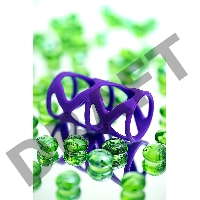 Насадка на пенис TOYFA A-Toys, силикон, фиолетовый, 7,5 см