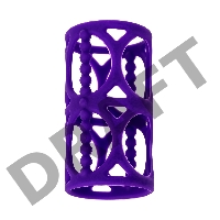 Насадка на пенис TOYFA A-Toys, силикон, фиолетовый, 7,5 см