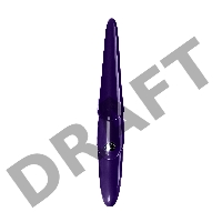 Стимулятор клитора с ротацией Zumio X,фиолетовый,ABS пластик, 18 см