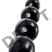 Анальная цепочка Toyfa A-toys Talis, TPE, черный, 28,3 см