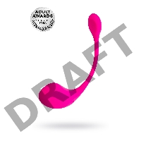 Виброяйцо LOVENSE Lush 2, силикон, розовый, 18 см