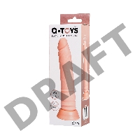 Реалистичный фаллоимитатор TOYFA  A-Toys Krip, TPE, телесный, 18 см