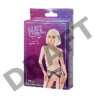 Пояс для чулок H.E.L. Billie, текстиль, черный, OS