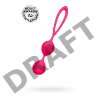 Вагинальные шарики A-Toys by TOYFA Rai, силикон, розовые, 17 см