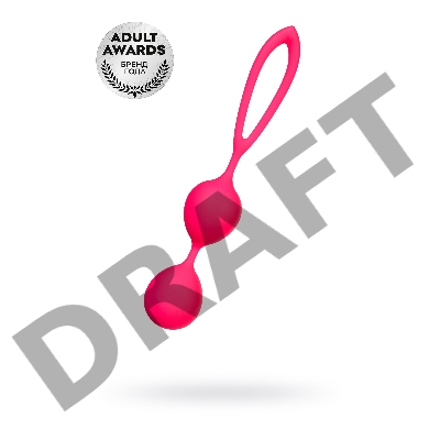 Вагинальные шарики A-Toys by TOYFA Rai, силикон, розовые, 17 см