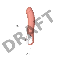 Нереалистичный вибратор Satisfyer Vibes Master, силикон, бежевый, 23,5 см.
