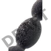 Анальная цепочка Toyfa A-toys Dang, силикон, черный, 27,6 см