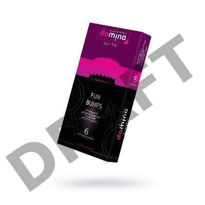 Презервативы Luxe DOMINO CLASSIC Fun Bumps 6 шт, 18 см