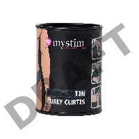 Набор мастурбаторов Mystim MasturbaTIN - BroOnTheGO Set, TPE, белый, 5,5 см