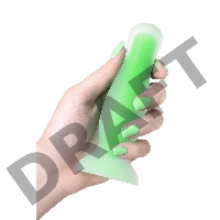 Анальная втулка светящаяся в темноте Beyond by Toyfa Mortimer Glow, силикон, прозрачный, 12,5 см