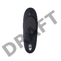 Черный вибромассажер для стимуляции клитора Moxie