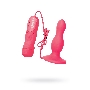 Анальная втулка TOYFA POPO Pleasure, TPR, розовая, 10,5 см
