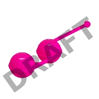PrettyLove Kegel Tighten Up III, вагинальные шарики на сцепке