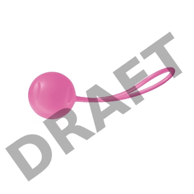 Вагинальный шарик Joyballs Trend розовый матовый