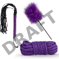 Фиолетовый эротический набор Dark Apprentice