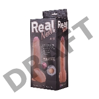 Фаллоимитатор неоскин на присоске REAL Next Lovetoy, TPR, телесный 25,5 см
