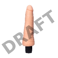 Реалистичный вибратор TOYFA A-Toys  Lank, TPE, телесный, 20 см