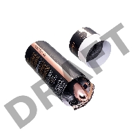 Нереалистичный вибратор WANAME D-SPLASH STREAM, силикон, черный, 21 см