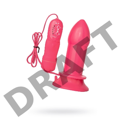 Анальная втулка TOYFA POPO Pleasure, TPR, розовая, 13 см