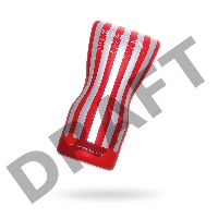 Нереалистичный мастурбатор TENGA  Soft Case Cup, TPE, белый, 15,5 см